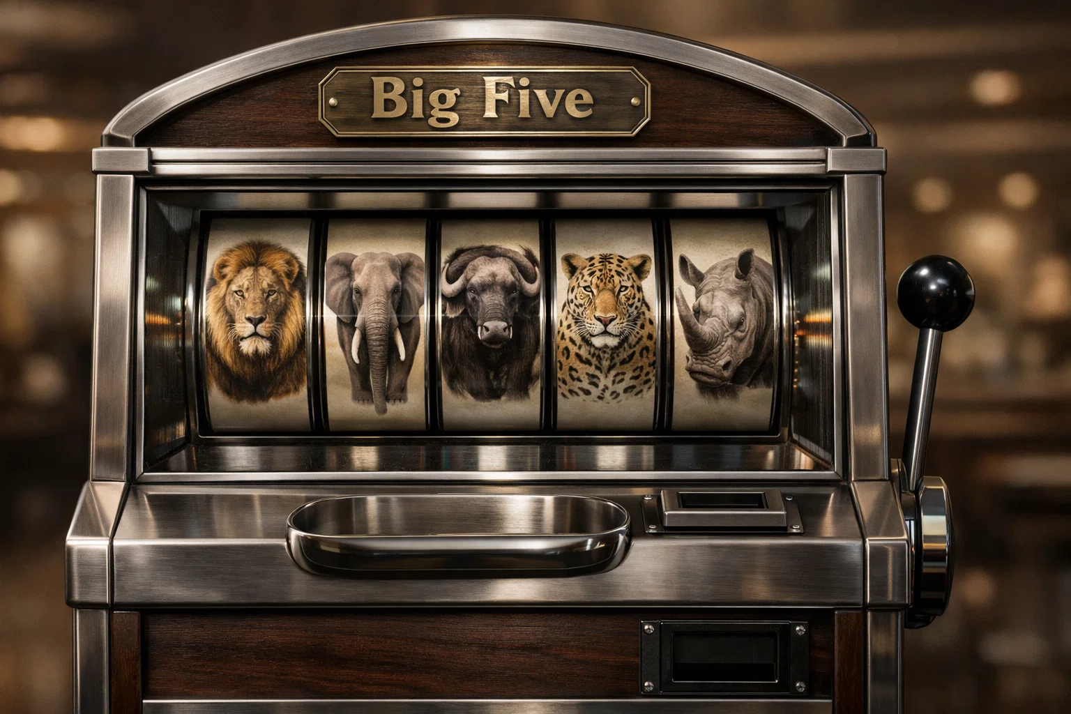 Big Five slots savanna adventure game